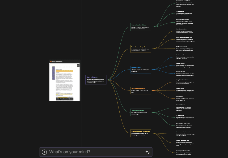 I ricercatori possono usare il riassuntore PDF per distillare informazioni da libri, articoli di ricerca, manuali, saggi e contratti legali.